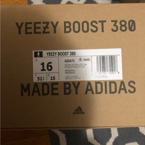 Adidas Yeezy Boots 380 Men’s Size 16 - Picture 9 of 9